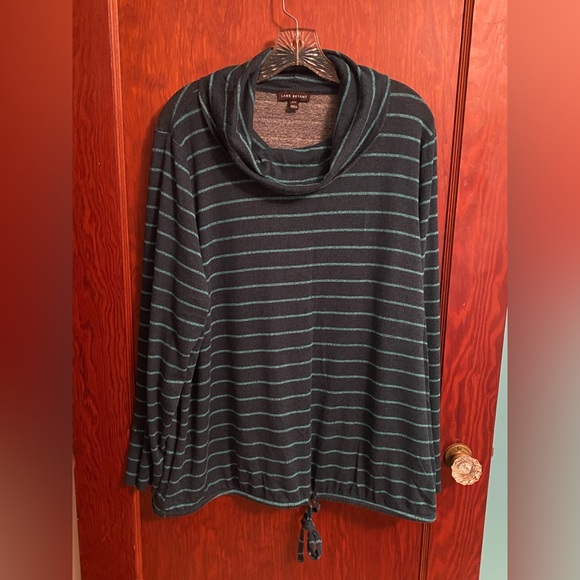 Lane Bryant striped knit top - Picture 2 of 4